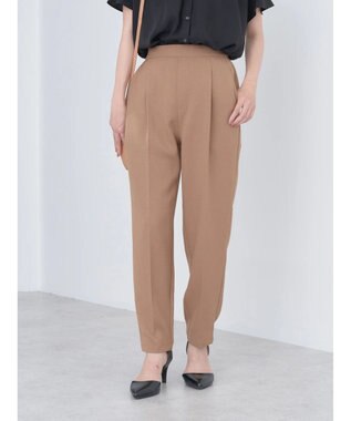 earth music&ecology テーパードパンツ Camel