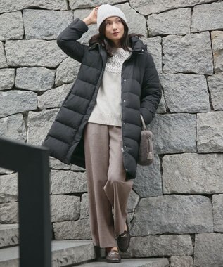 J.PRESS LADIES 【洗える】EIGER CORD ALAN ニットキャップ ホワイト系