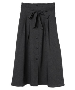 earth music&ecology デニムライクスカート Black