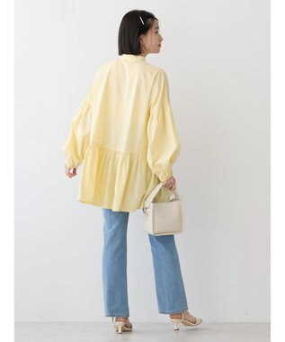 AMERICAN HOLIC サラックール／ＵＶカットティアードブラウス Light Yellow