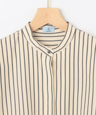 組曲 L 【WEB限定色あり】フルコーデフリルシャツ エクリュベース系1