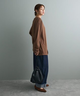CRAFT STANDARD BOUTIQUE オーバーサイズロンＴｅｅ Brown