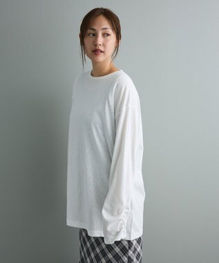 CRAFT STANDARD BOUTIQUE オーバーサイズロンＴｅｅ Off White