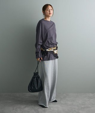 CRAFT STANDARD BOUTIQUE オーバーサイズロンＴｅｅ Charcoal Gray