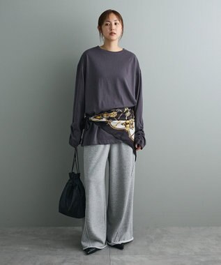 CRAFT STANDARD BOUTIQUE オーバーサイズロンＴｅｅ Charcoal Gray