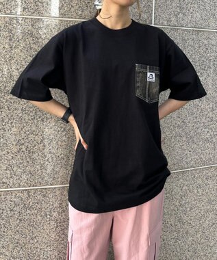 WEGO 【ユニセックス着用ITEM/MLサイズ展開】BENDAVISデニムポケットT（SS）