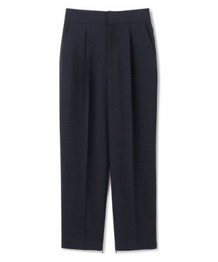 uncrave 【UVカット・接触冷感・洗濯機洗い可】ウォッシャブルドライサップ テーパードパンツ ネイビー