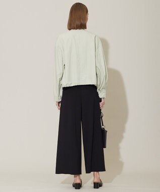 ICB 【接触冷感・UVカット・撥水・洗える】 ナイロンタスランツイル ブルゾン ピスタチオ系