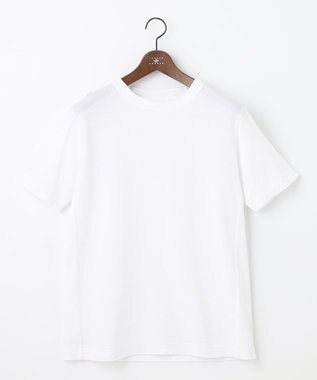 JOSEPH ABBOUD 【キングサイズ・オリジナルオーガニックコットン使用】JOE COTTONサッカークルーネックシャツ ホワイト系