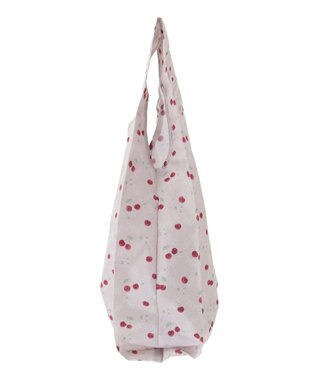 Maison de FLEUR チェリープリントエコバッグ Grayish Pink
