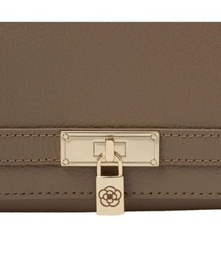 CLATHAS イヴェット 二つ折り財布 グレージュ