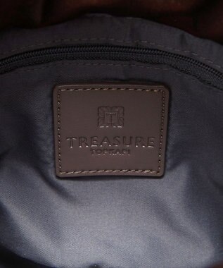 TOPKAPI 【TREASURE TOPKAPI】フェイクレザー バケツ 巾着 ショルダー バッグ トープ