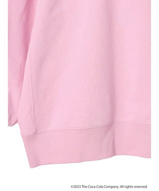 earth music&ecology 別注Ｃｈｅｒｒｙ　Ｃｏｋｅ「R」スウェット Light Pink