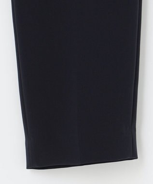 J.PRESS LADIES 【洗える】セラテリーダブルクロス テーパード パンツ ネイビー系