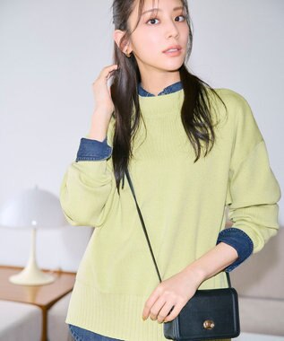 ANY L 【新色追加】ハイネックデイリーニット