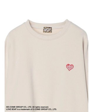 Green Parks ■別注　ＬＯＶＥ　ＢＯＡＴ　スウェットプルオーバー Ivory