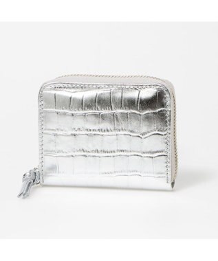 UNBILLION ペルケ perche / メタリッククロコ・ジャバラカードウォレット