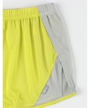 CW-X 【UNISEX】 CW-X ランニングボトムス メッシュ素材 風通りがよい スポーツウェア 2分丈 ユニセックス DHR362 /ワコール イエロー