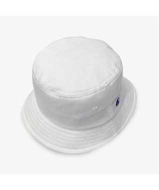 林八百吉商店 Champion キッズ ツイルバケット ホワイト