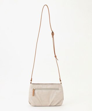 LA BAGAGERIE シャドージャカード ショルダーバッグ アイボリー