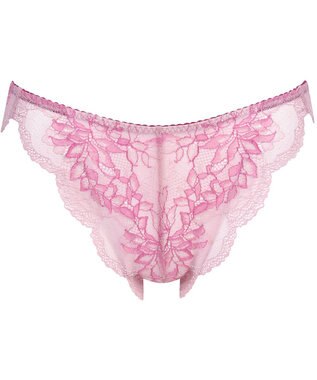 Wing Wing Lesiage 【1000シリーズ】 ペアショーツ Tバック はきこみ丈あさめ PF1002 ウイング／ワコール ロマンピンク