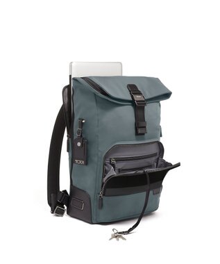 TUMI リュック メンズ TUMI Harrison 「オズボーン」ロール・トップ・バックパック DARK NEVADO GREY