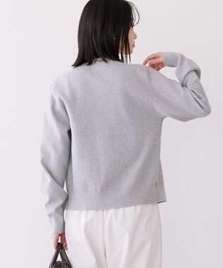 AMERICAN HOLIC クルーネックニットカーディガン Gray Mixture