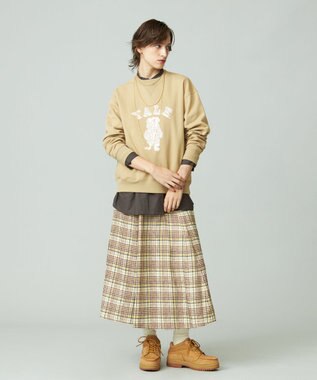 J.PRESS YORK STREET 【UNISEX】YALEブルドック裏毛スウェット ライトイエロー系