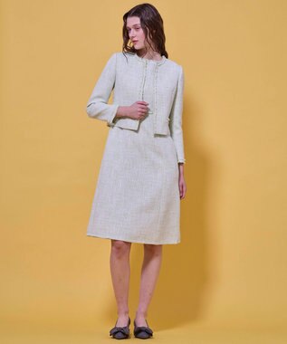 TOCCA GLOW SILHOUETTE ジャケット ライトグリーン系