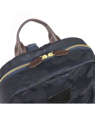 Regalo Felice 【軽量 / 大容量 / 肩に優しいクッション入り】リュック / REGALO NVC(ネイビー×ブラウン)