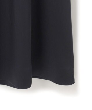 23区 【APPLAUDIR】ノーブルサテン レースコンビドレス ネイビー