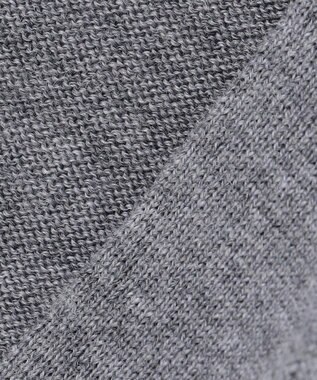 J.PRESS LADIES S 【洗える】KNIT BASIC ロングカーディガン トップグレー系