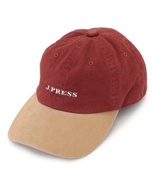 J.PRESS MEN 【WEB・一部店舗限定】ピグメント ロゴキャップ