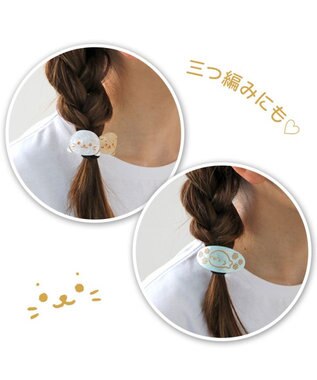 Mother garden しろたん ポニーフック 《しろたん＆らっこいぬ/お花 》 単品 お花