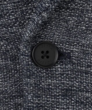 JOSEPH HOMME 【新素材】リンクスツイード　ニットジャケット ネイビー系