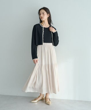 YECCA VECCA 【2点SET】カーディガンセットワンピース