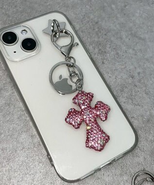 WEGO キラキラクロスキーホルダー