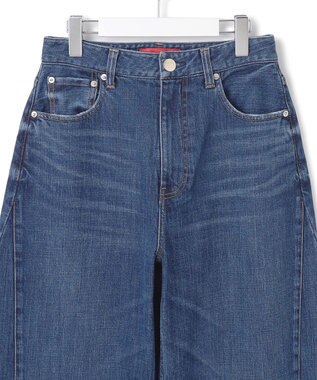 23区 【見上愛さん着用/RED CARD TOKYO×23区】カーヴィー デニム パンツ ミッドブルー系