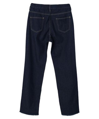 Green Parks ロールアップストレートデニムパンツ One Wash