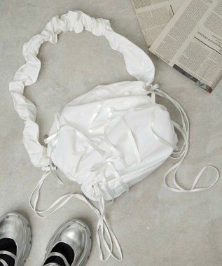 WEGO ドロストギャザーショルダー 柄5