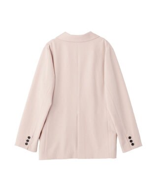 YECCA VECCA ロングテーラードジャケット Pink