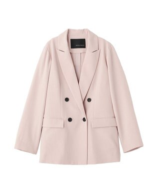 YECCA VECCA ロングテーラードジャケット Pink