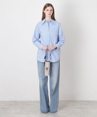 MOONBAT POLO RALPH LAUREN(ポロ ラルフローレン)FLAG BEAR 無地 折りたたみ傘 簡単開閉 ベージュ