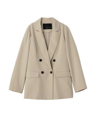 YECCA VECCA ロングテーラードジャケット Gray Beige