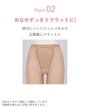 WACOAL 【-５歳の着やせシルエット】 ガードル ロング丈 二の尻キュッと おなかフラットに 吸汗速乾(本体) ラクに着用できる レディース GRC423 /ワコール カラシ