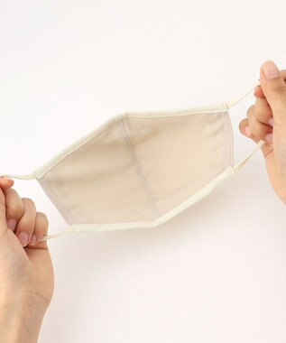 23区GOLF お肌へのやさしさとスタイリッシュさを両立【UNISEX】【保湿/日本製】マスク ベージュ系