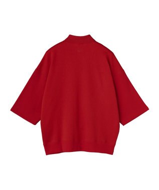 HAAG スマイルコットン HALF SLEEVE SWEAT POLO SHIRTS ポロシャツ レッド