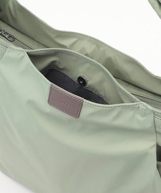 Y'SACCS 【ナイロンタフタ】トラベルショルダーリュック ライトグリーン