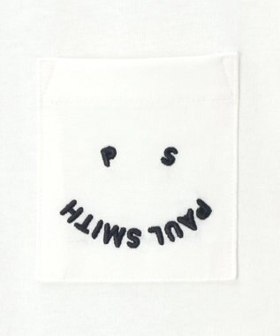 Paul Smith PS Paul Smith Happy 長袖Tシャツ オフホワイト