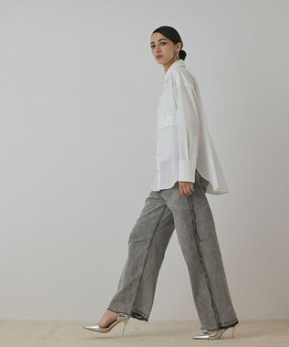 GRACE CONTINENTAL オーバーシャツ ホワイト